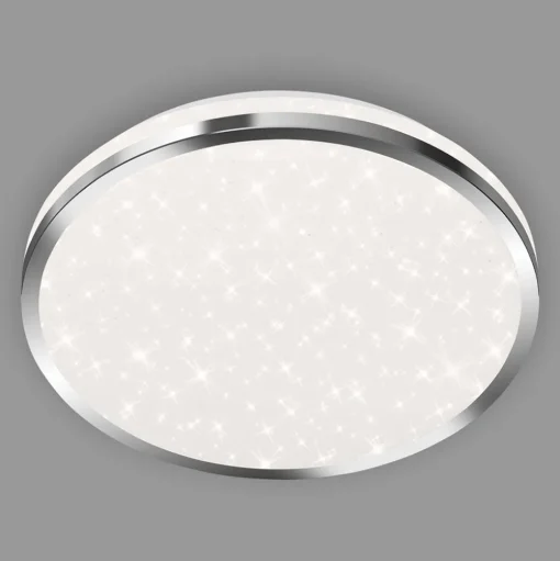 Acorus LED plafondlamp, IP44, sterdecor, Ø 28 cm