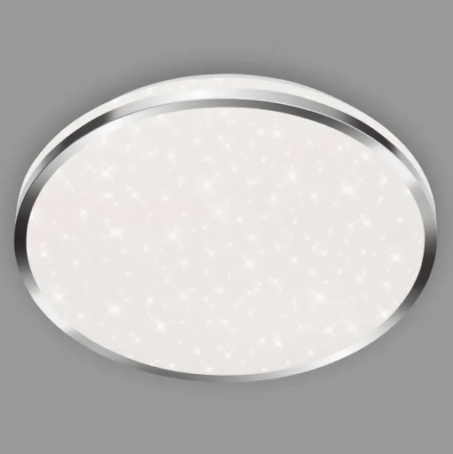 Acorus LED plafondlamp, IP44, sterdecor, Ø 33 cm