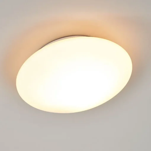 Alba plafondlamp van opaalglas, Ø 25 cm