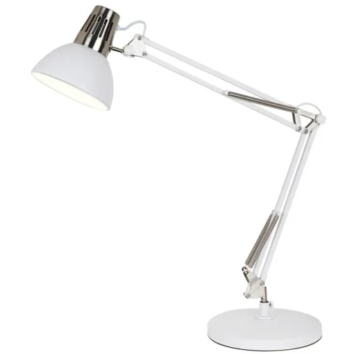 Aluminor Calypsa bureaulamp, wit