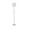 Aluminor Store vloerlamp, alu/wit