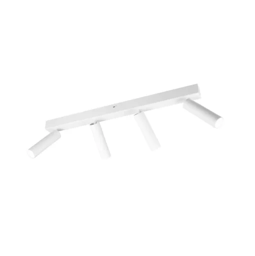 Ambala LED plafondspot, 4-lamps, wit, metaal, CCT, dimbaar