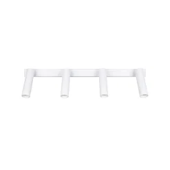 Ambala LED plafondspot, 4-lamps, wit, metaal, CCT, dimbaar
