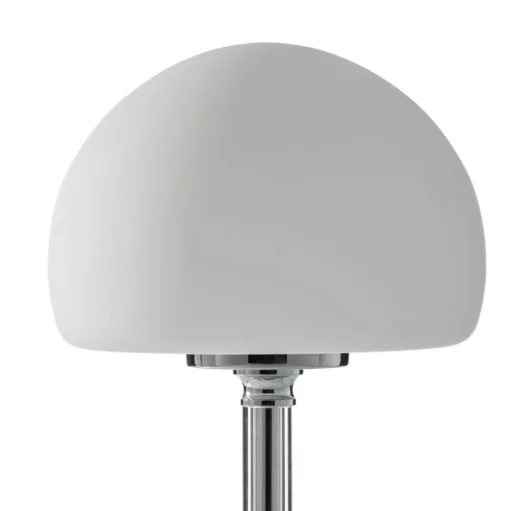 Ancilla - verchroomde LED tafellamp met dimmer