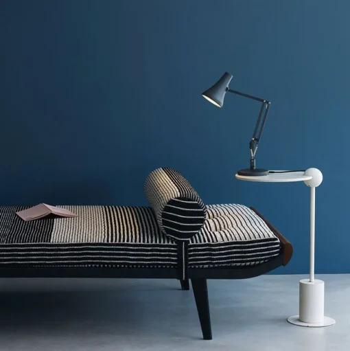 Anglepoise 90 Mini Mini LED tafellamp staalblauw