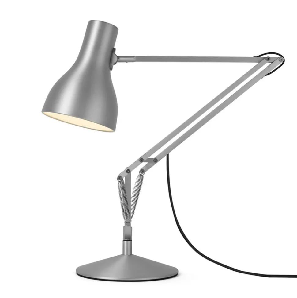 Anglepoise Type 75 tafellamp zilverglans