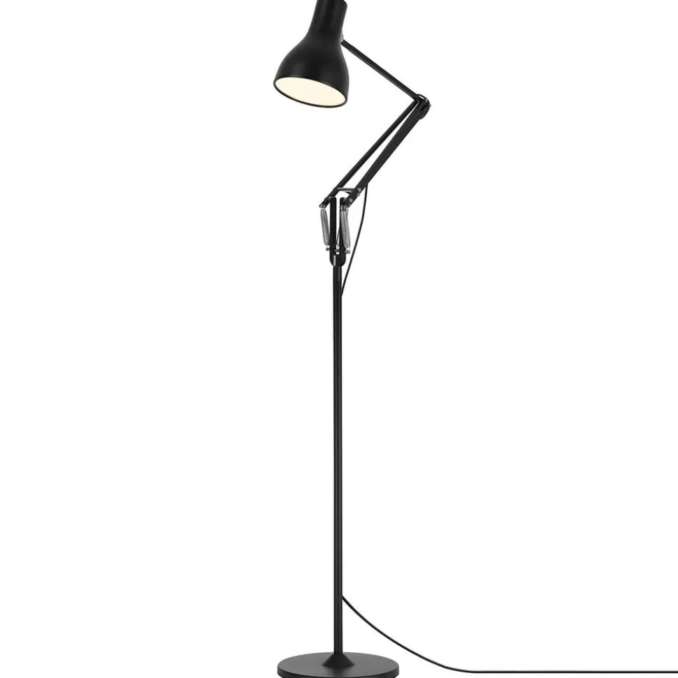 Anglepoise Type 75 vloerlamp matzwart