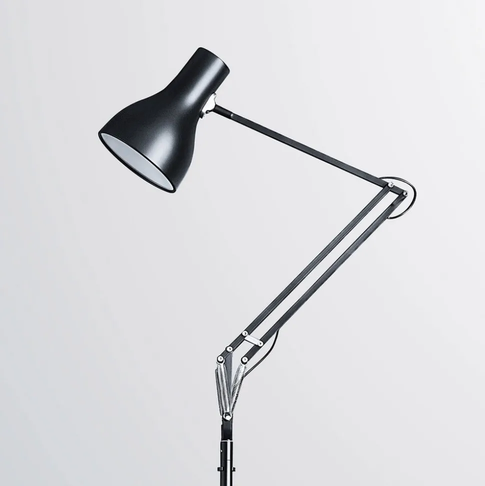 Anglepoise Type 75 vloerlamp matzwart
