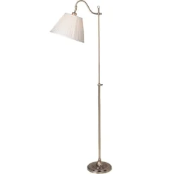 Antieke vloerlamp Charleston antiek messing