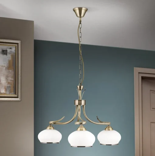 Aparte hanglamp Elvira, 5-lichts