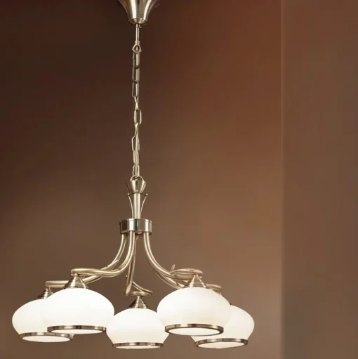 Aparte hanglamp Elvira, 5-lichts