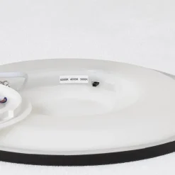 Aqua LED paneel, Ø 30 cm, zwart, metaal/kunststof, CCT dimbaar