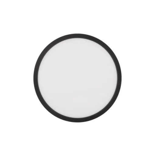 Aqua LED paneel, Ø 30 cm, zwart, metaal/kunststof, CCT dimbaar