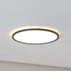 Aqua LED paneel, Ø 40 cm, zwart, metaal/kunststof, CCT dimbaar