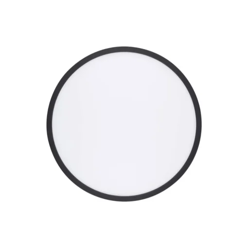 Aqua LED paneel, Ø 40 cm, zwart, metaal/kunststof, CCT dimbaar