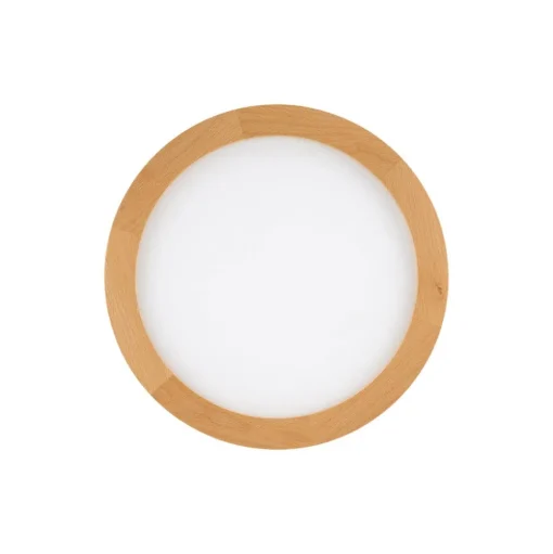 Aqua LED plafondlamp, beuken, Ø 32,5 cm, 24 W