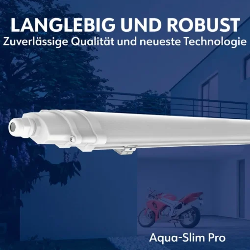 Aquaslim LED verstraler, lengte 127 cm, IP65, kunststof