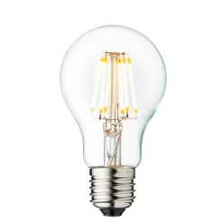 Arbitraire LED lamp, E27 Ø 6 cm 5 W 2.200 K dimbaar