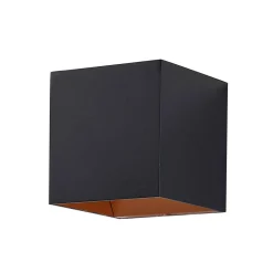 Arcchio Aldrina LED wandlamp, zwart, set van 2