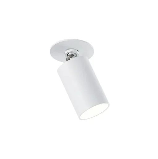 Arcchio Davin inbouwspot, cilinder, wit