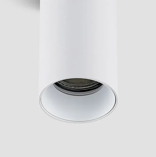 Arcchio Downlight Brinja, wit, metaal, Ø 6 cm, rond, GU10