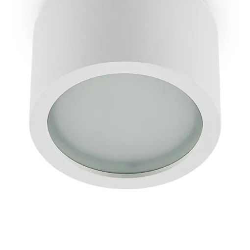 Arcchio downlight Nieva, GX53, wit, rond, Ø 10cm, metaal