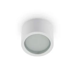 Arcchio downlight Nieva, GX53, wit, rond, Ø 10cm, metaal