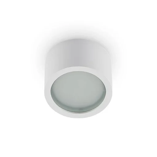 Arcchio downlight Nieva, GX53, wit, rond, Ø 10cm, metaal