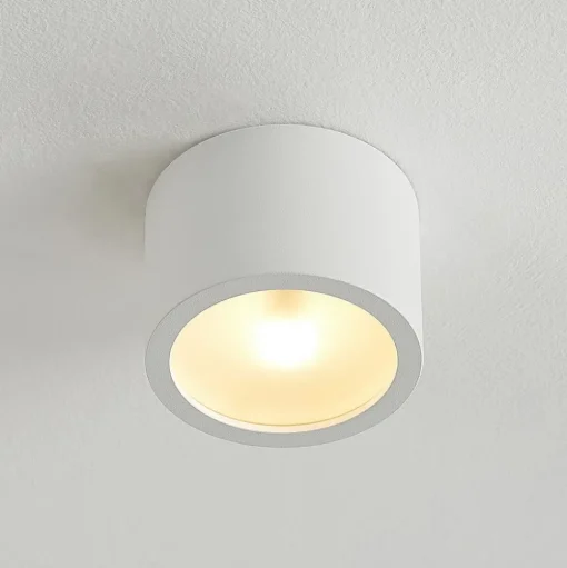 Arcchio downlight Nieva, G9, wit, rond, Ø 10cm, metaal