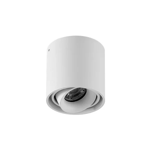 Arcchio downlight Walza, wit, metaal, Ø 9,3cm, GU10