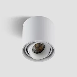 Arcchio downlight Walza, wit, metaal, Ø 9,3cm, GU10