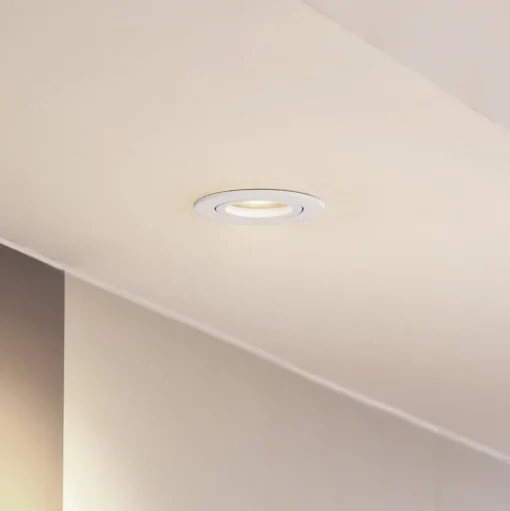 Arcchio downlight Zyron, wit, Ø 8,2 cm