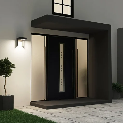 Arcchio Dynorma LED buiten wandlamp met sensor