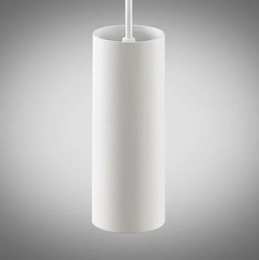Arcchio Ejona hanglamp, hoogte 15 cm, wit, aluminium