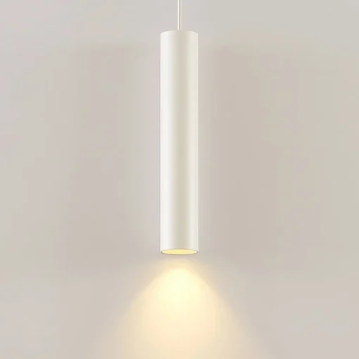 Arcchio Ejona hanglamp, hoogte 35 cm, wit, aluminium