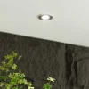 Arcchio Elmon LED inbouwlamp, IP65, chroom