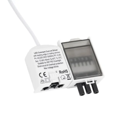 Arcchio Elmon LED inbouwlamp, IP65, chroom