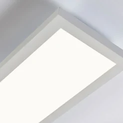 Arcchio Enora LED paneel, 3000lm, wit, metaal, 119,5 cm