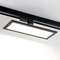 Arcchio Hairis LED paneel, 30 cm, zwart, 4000 K