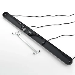 Arcchio hanglamp Cosmina, 4-lamps, lengte 120 cm, zwart