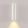 Arcchio hanglamp Ejona, hoogte 27 cm, wit, aluminium