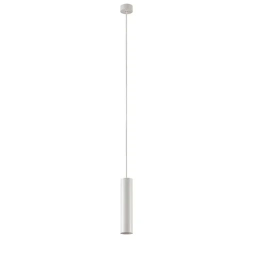 Arcchio hanglamp Ejona, hoogte 27 cm, wit, aluminium