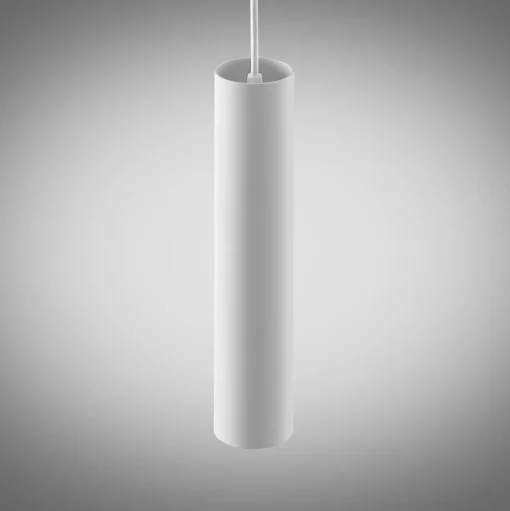 Arcchio hanglamp Ejona, hoogte 27 cm, wit, aluminium