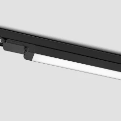 Arcchio Harlow LED track light, zwart, 69 cm, 3.000 K