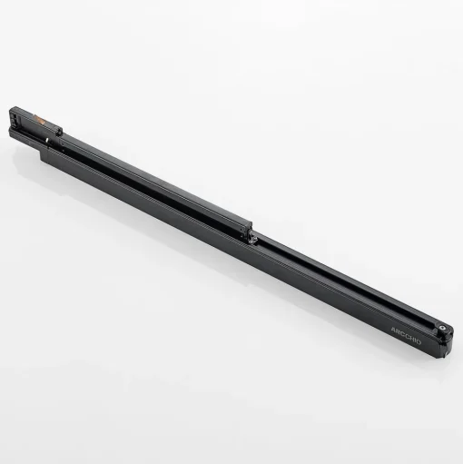 Arcchio Harlow LED track light, zwart, 69 cm, 3.000 K