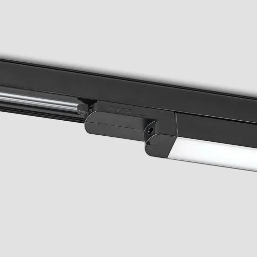 Arcchio Harlow LED track light, zwart, 109 cm, 4.000 K