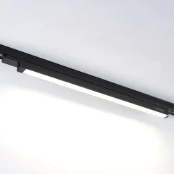 Arcchio Harlow LED track light, zwart, 69 cm, 4.000 K