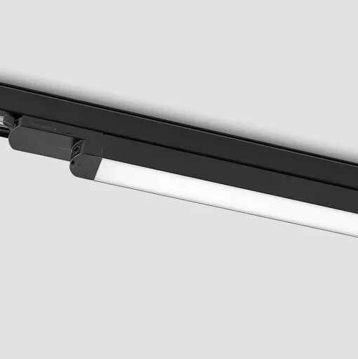 Arcchio Harlow LED track light, zwart, 69 cm, 4.000 K