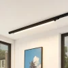 Arcchio Harlow LED track light, zwart, 109 cm, 3.000K