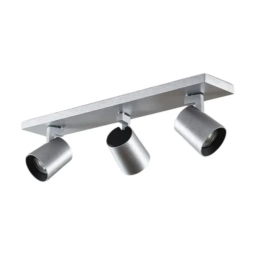 Arcchio Iavo plafondspot, hoekig, alu, 3-lamps